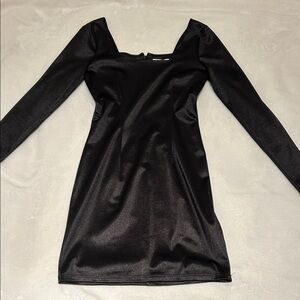 Gianni Bini Black Long Sleeve Dress